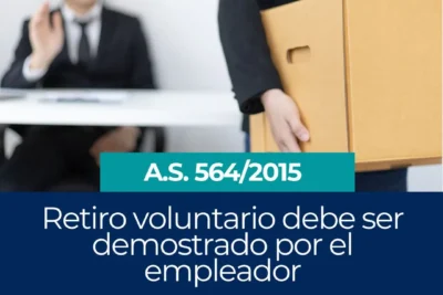 Retiro voluntario debe ser demostrado por el empleador jurisprudencia laboral bolivia