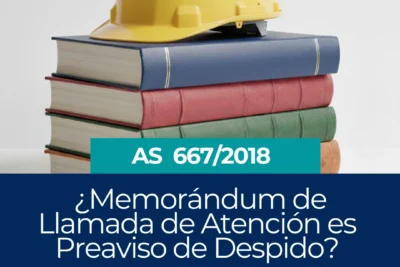 ¿Memorándum de Llamada de Atención es Preaviso de Despido en Bolivia Análisis de Jurisprudencia Laboral Bolivia